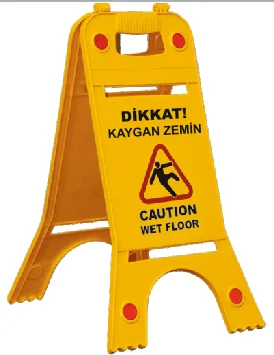 Portatif Uyarı Levhası-(hxw) 62x24.5cm - İki Yönde Uyarı – 108 A F